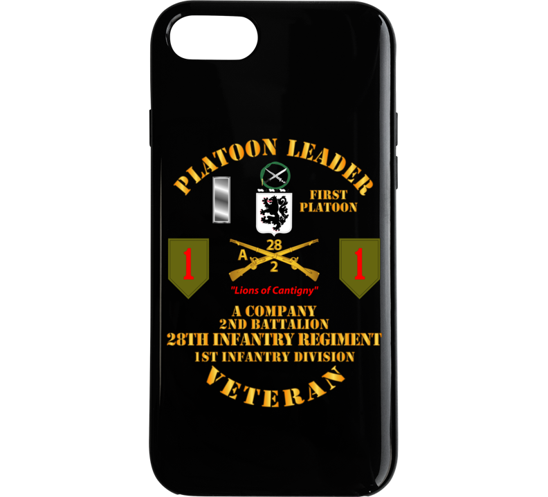Army - Special  - 1st Plt - A Co - 2nd Bn - 3rd Bde - 1st Id - 28th Infantry Phone Case
