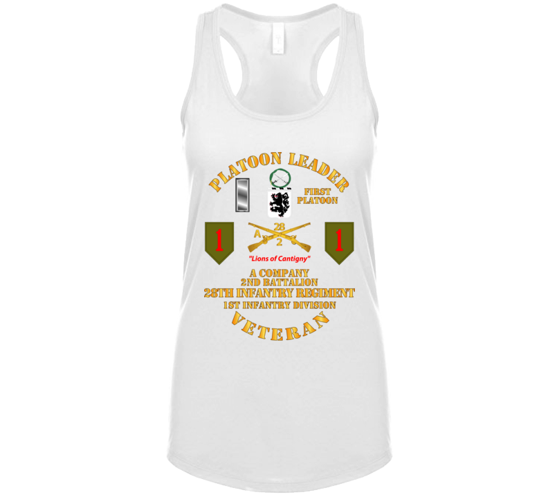Army - Special  - 1st Plt - A Co - 2nd Bn - 3rd Bde - 1st Id - 28th Infantry Ladies Tanktop