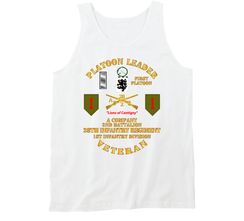 Army - Special  - 1st Plt - A Co - 2nd Bn - 3rd Bde - 1st Id - 28th Infantry Tanktop
