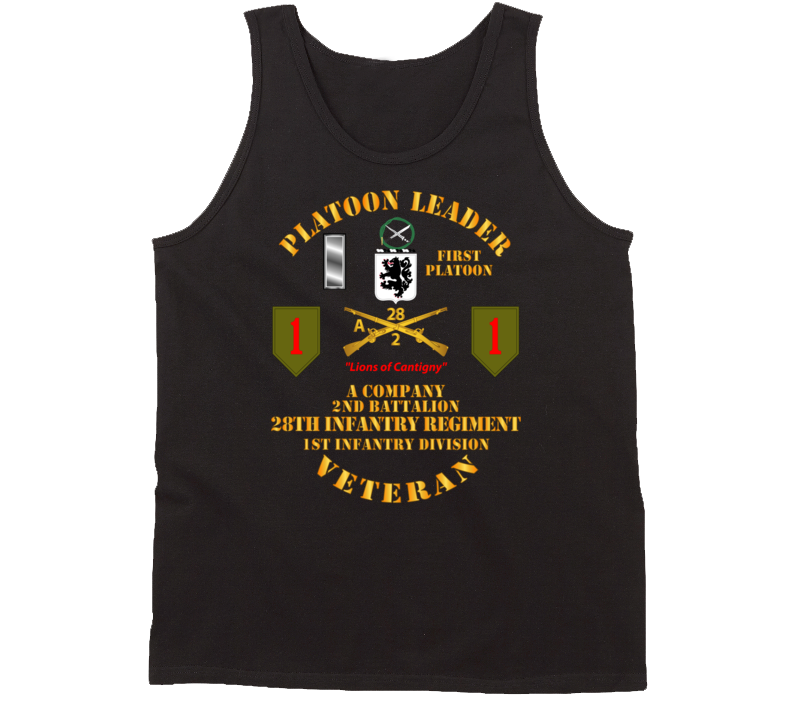 Army - Special  - 1st Plt - A Co - 2nd Bn - 3rd Bde - 1st Id - 28th Infantry Tanktop