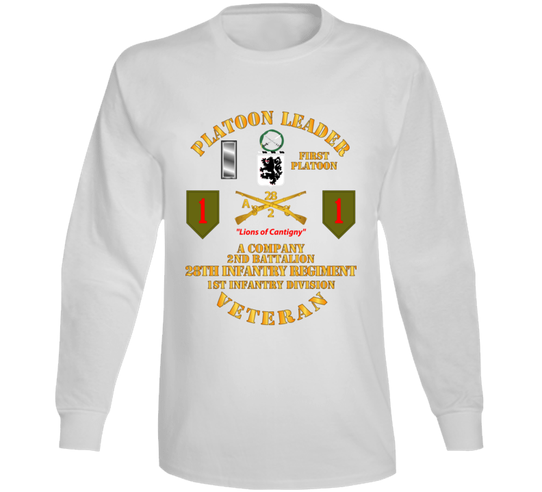 Army - Special  - 1st Plt - A Co - 2nd Bn - 3rd Bde - 1st Id - 28th Infantry Long Sleeve