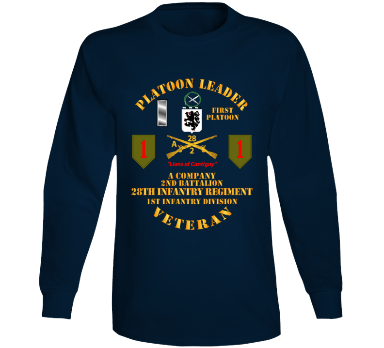 Army - Special  - 1st Plt - A Co - 2nd Bn - 3rd Bde - 1st Id - 28th Infantry Long Sleeve