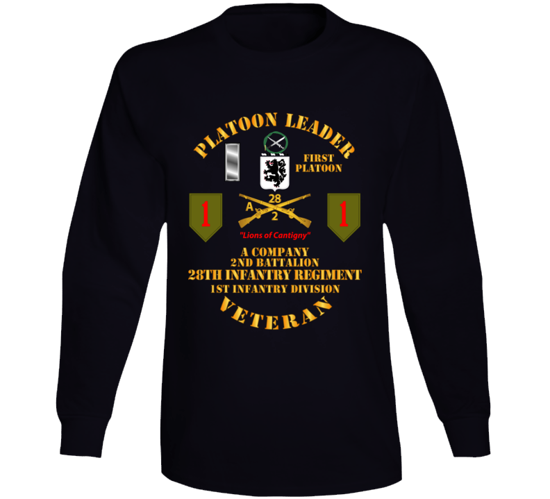 Army - Special  - 1st Plt - A Co - 2nd Bn - 3rd Bde - 1st Id - 28th Infantry Long Sleeve