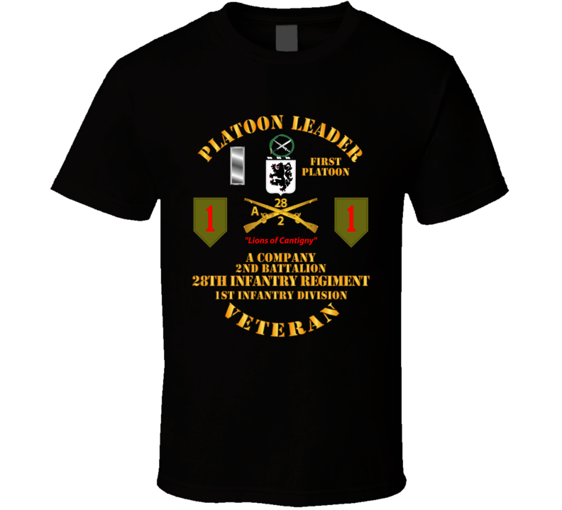 Army - Special  - 1st Plt - A Co - 2nd Bn - 3rd Bde - 1st Id - 28th Infantry T Shirt