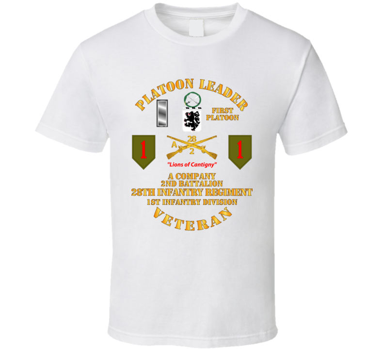 Army - Special  - 1st Plt - A Co - 2nd Bn - 3rd Bde - 1st Id - 28th Infantry T Shirt