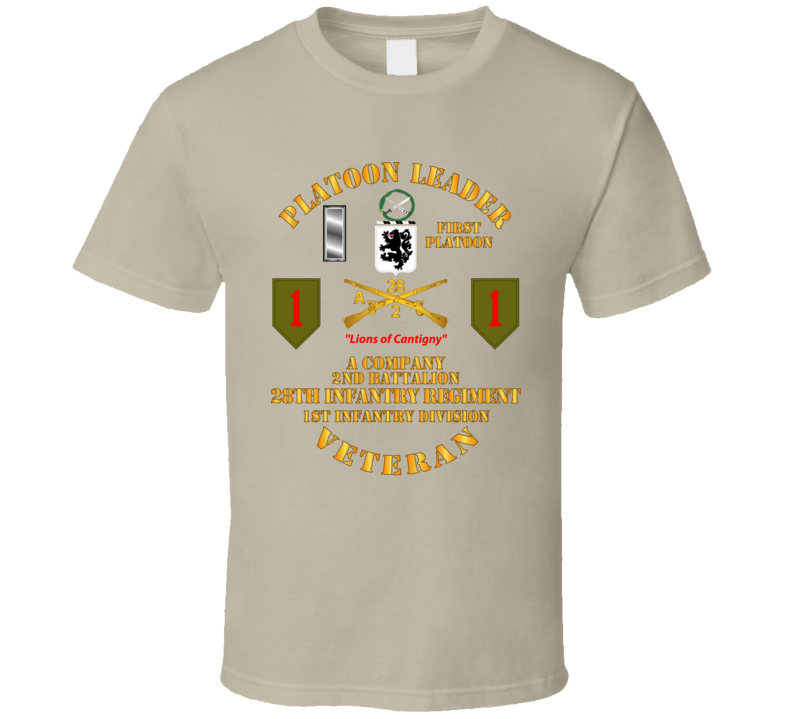 Army - Special  - 1st Plt - A Co - 2nd Bn - 3rd Bde - 1st Id - 28th Infantry T Shirt