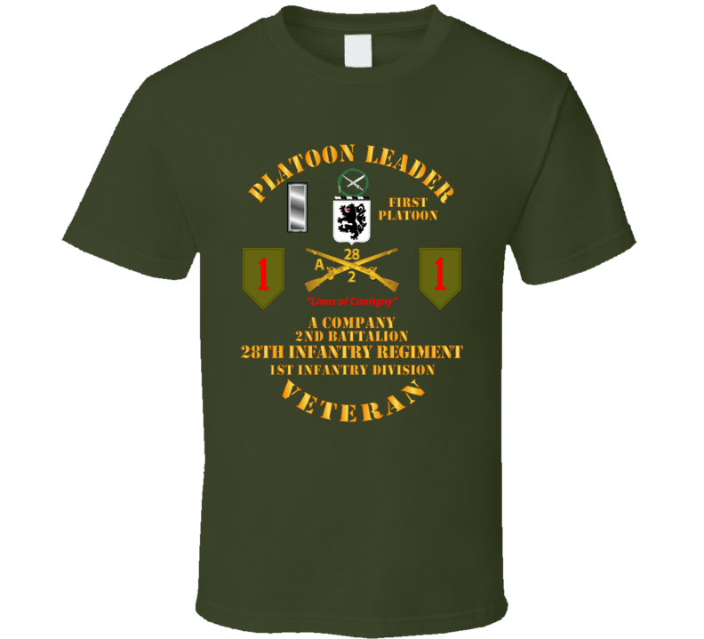 Army - Special  - 1st Plt - A Co - 2nd Bn - 3rd Bde - 1st Id - 28th Infantry T Shirt