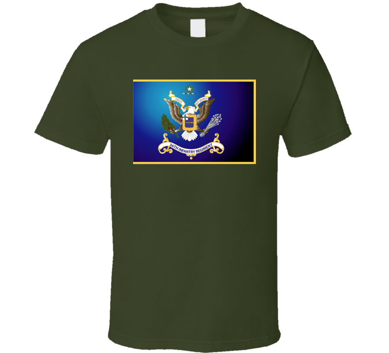 Army - 36th Infantry Regimental Colors T Shirt