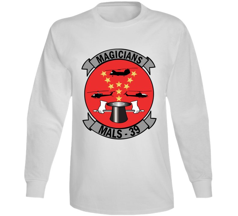 USMC - Marine Aviation Logistics Squadron 39 - MALS 39 - Magicians wo txt Long Sleeve