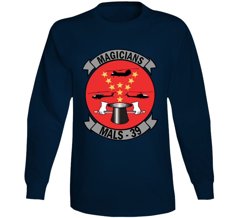USMC - Marine Aviation Logistics Squadron 39 - MALS 39 - Magicians wo txt Long Sleeve
