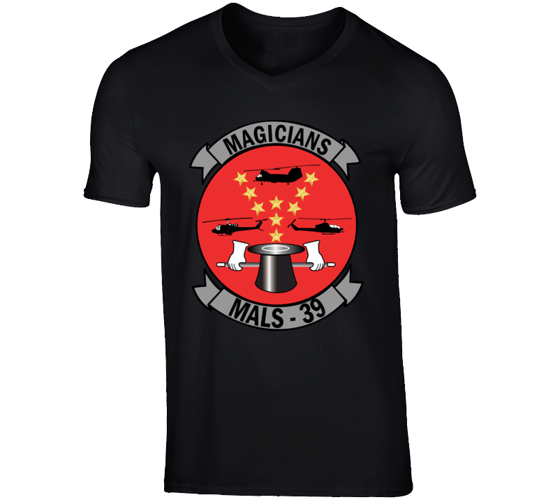 Usmc - Marine Aviation Logistics Squadron 39 - Mals 39 - Magicians Wo Txt T Shirt