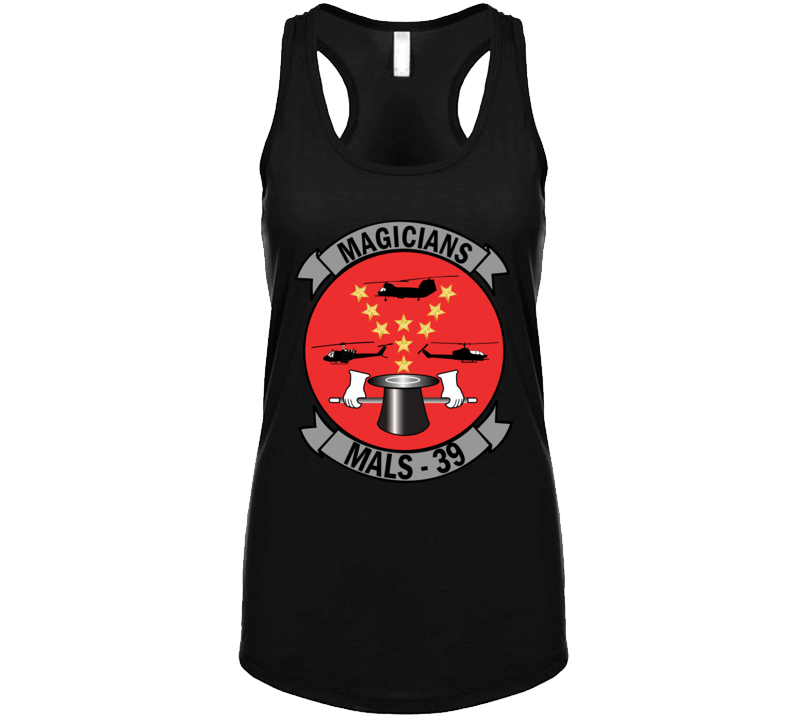 Usmc - Marine Aviation Logistics Squadron 39 - Mals 39 - Magicians Wo Txt Tanktop