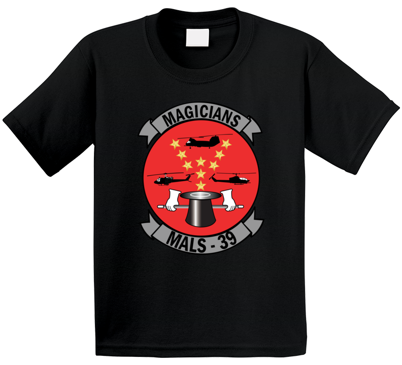 Usmc - Marine Aviation Logistics Squadron 39 - Mals 39 - Magicians Wo Txt T Shirt