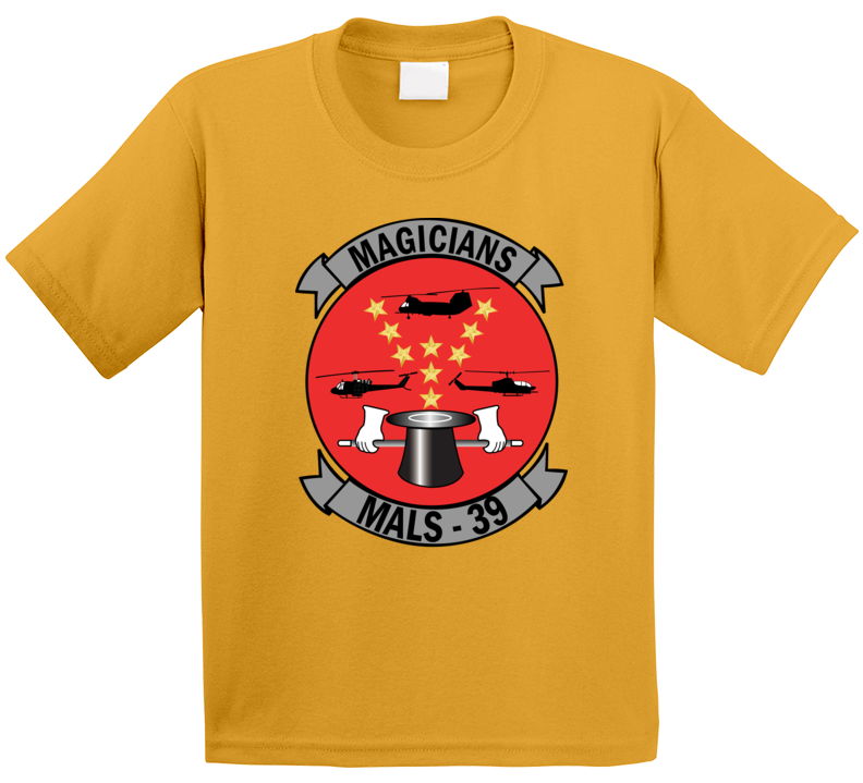 Usmc - Marine Aviation Logistics Squadron 39 - Mals 39 - Magicians Wo Txt T Shirt
