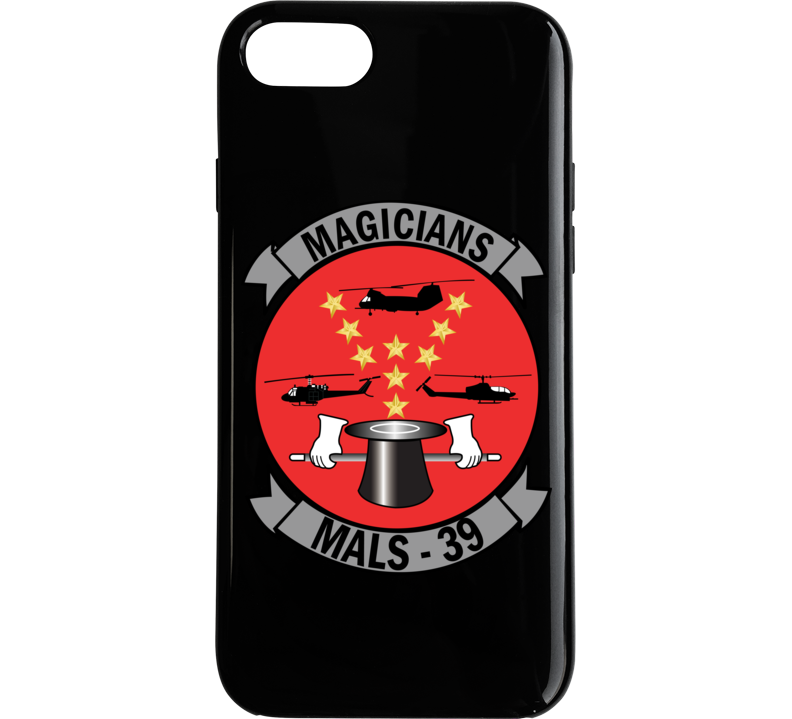 Usmc - Marine Aviation Logistics Squadron 39 - Mals 39 - Magicians Wo Txt Phone Case