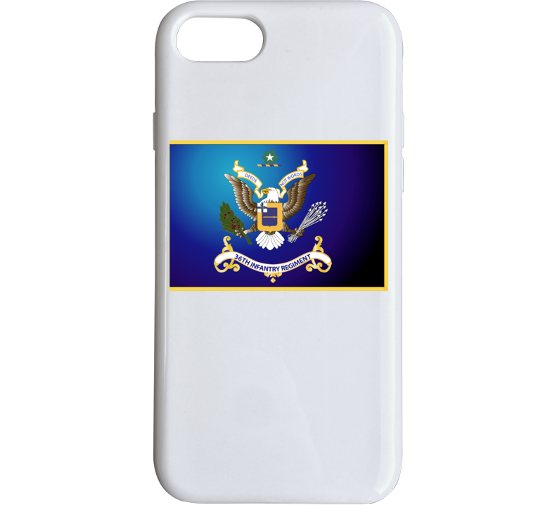 Army - 36th Infantry Regimental Colors Phone Case