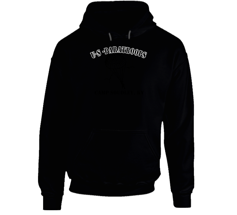 Camp Soudley - US Paratroops - Black Hoodie
