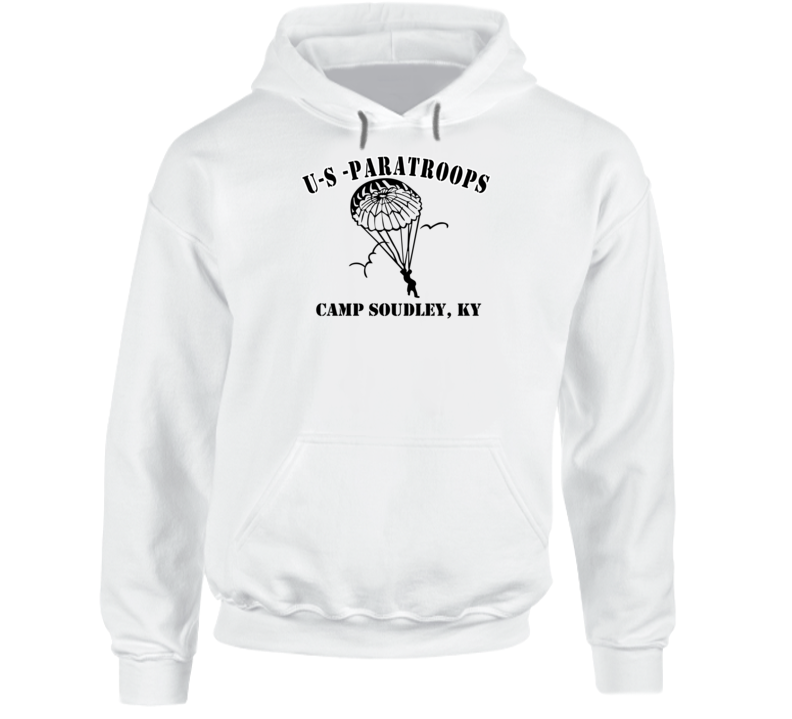 Camp Soudley - US Paratroops - Black Hoodie