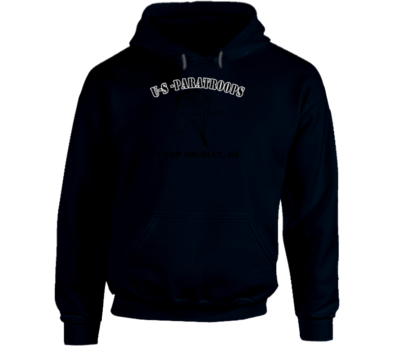 Camp Soudley - US Paratroops - Black Hoodie