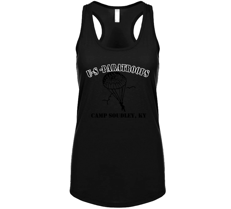 Camp Soudley - US Paratroops - Black Tanktop