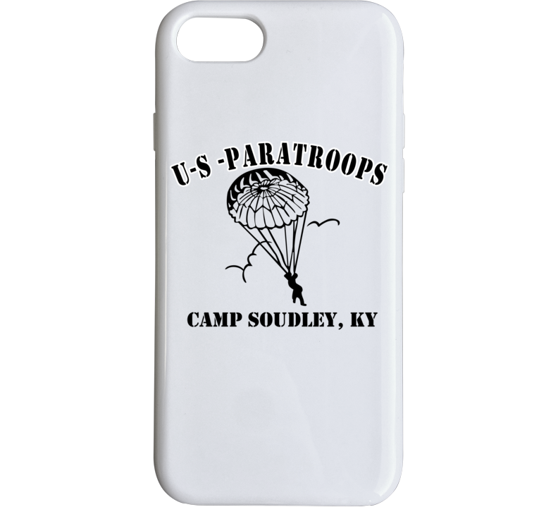 Camp Soudley - US Paratroops - Black Phone Case