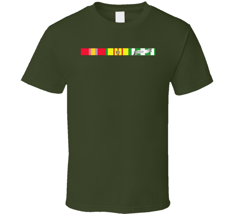 Army - Vietnam RIbbons SVC bar T Shirt