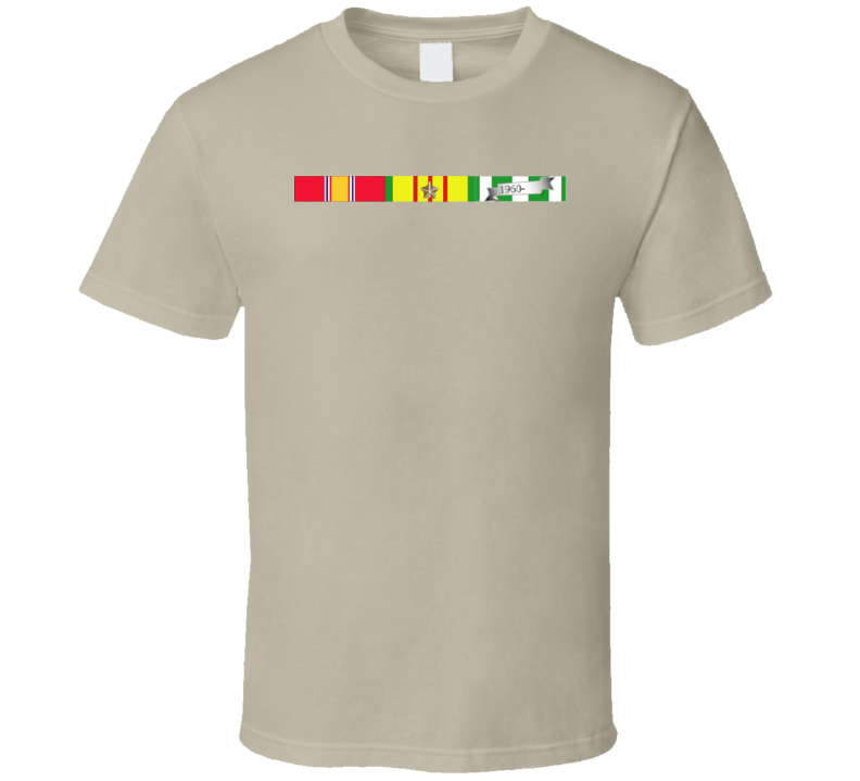 Army - Vietnam RIbbons SVC bar T Shirt