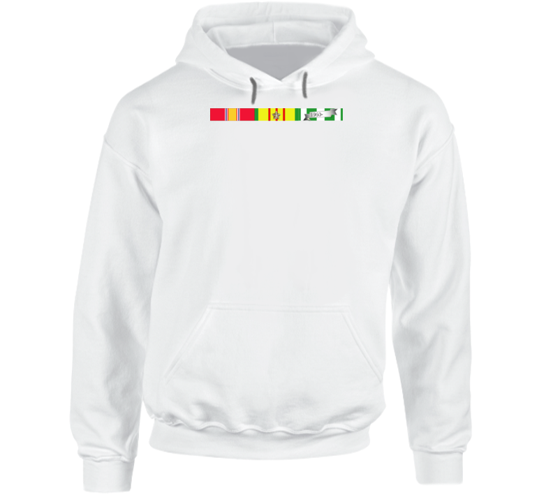 Army - Vietnam Ribbons Svc Bar Hoodie