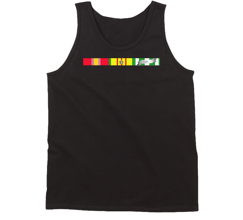 Army - Vietnam RIbbons SVC bar Tanktop