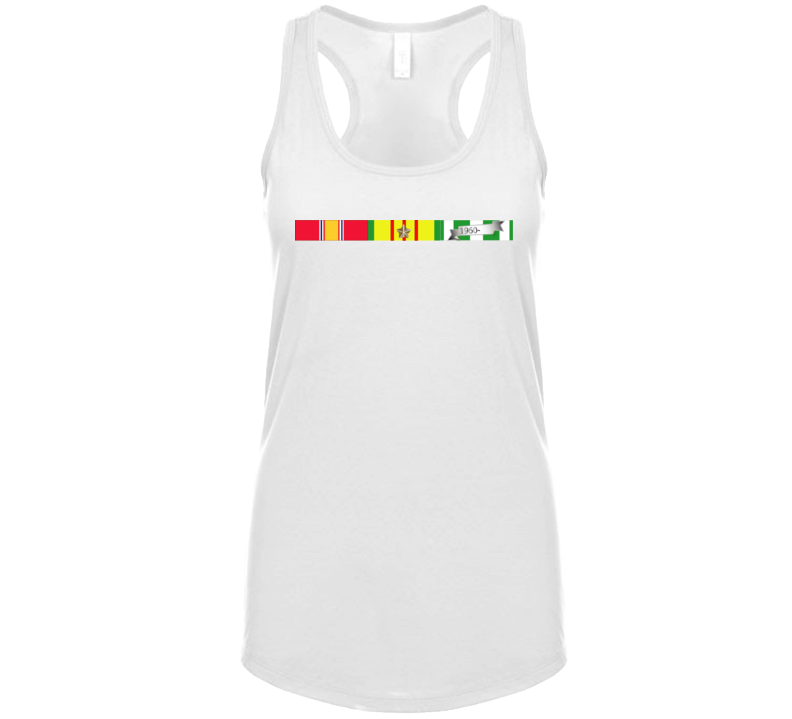 Army - Vietnam RIbbons SVC bar Tanktop