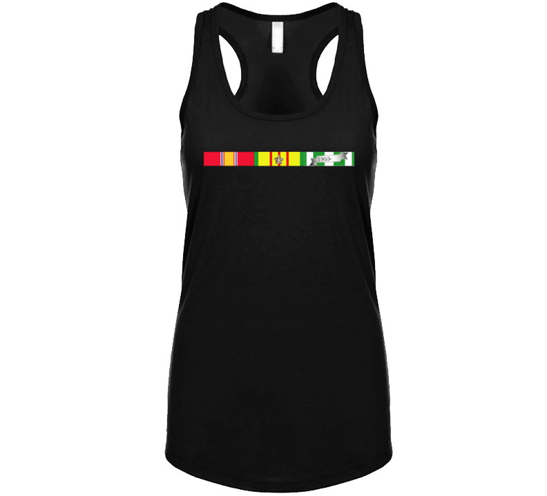 Army - Vietnam RIbbons SVC bar Tanktop