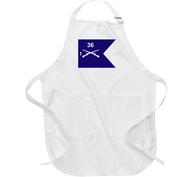 Army - Guidon - 1st Bn 36th Infantry Apron