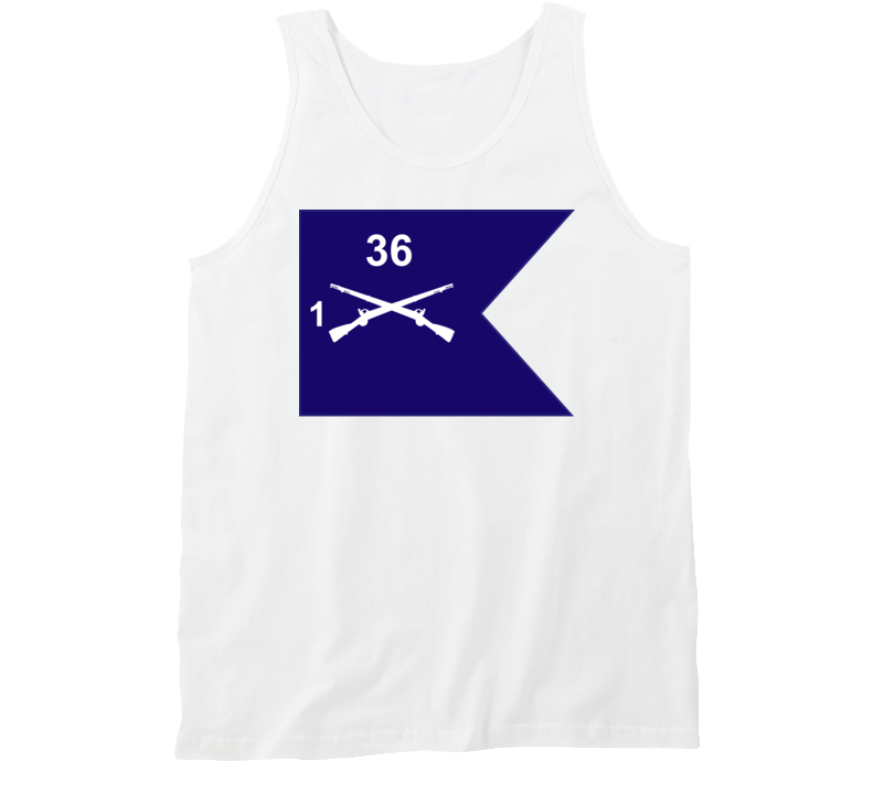 Army - Guidon - 1st Bn 36th Infantry Tanktop