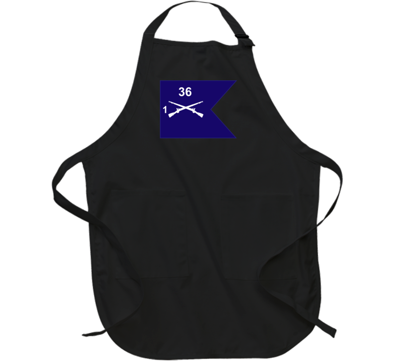 Army - Guidon - 1st Bn 36th Infantry Apron