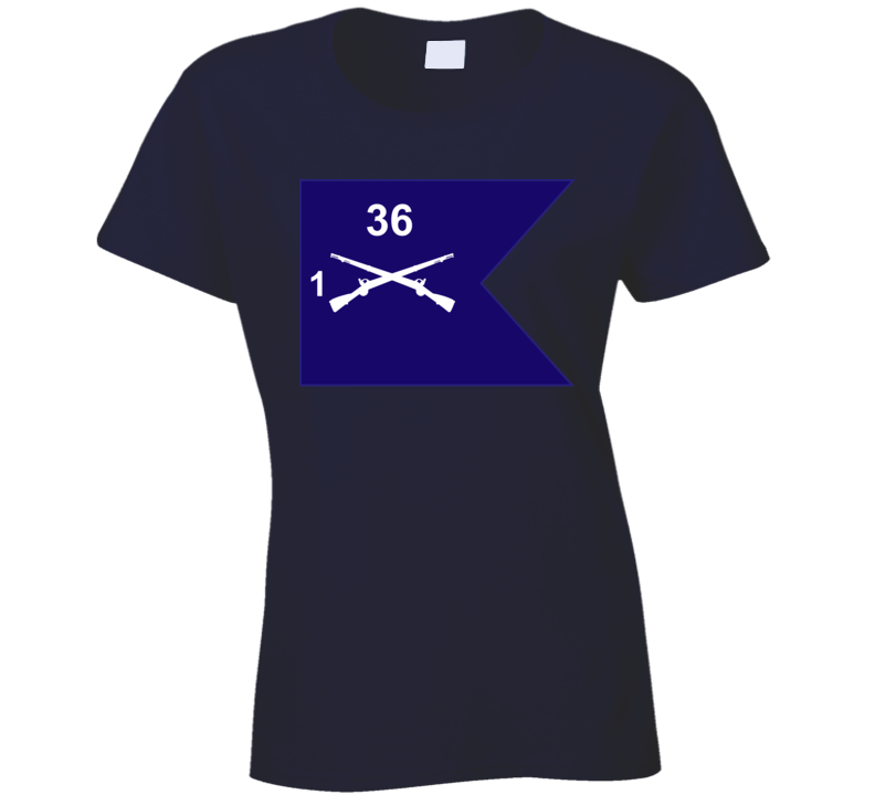 Army - Guidon - 1st Bn 36th Infantry Ladies