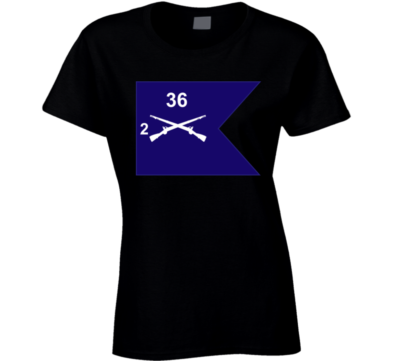Army - Guidon - 2nd Bn 36th Infantry Ladies