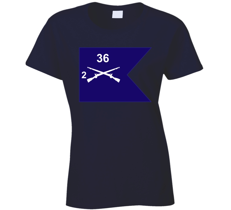 Army - Guidon - 2nd Bn 36th Infantry Ladies
