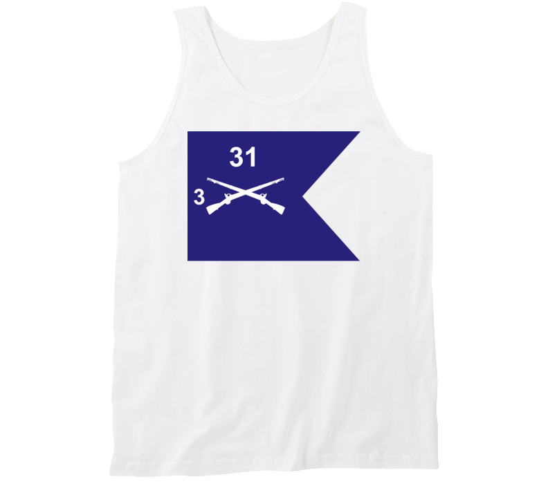 Army - Guidon - 3rd Bn 31st Infantry Tanktop