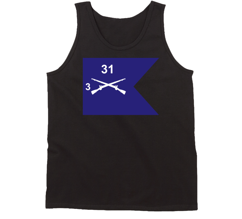 Army - Guidon - 3rd Bn 31st Infantry Tanktop