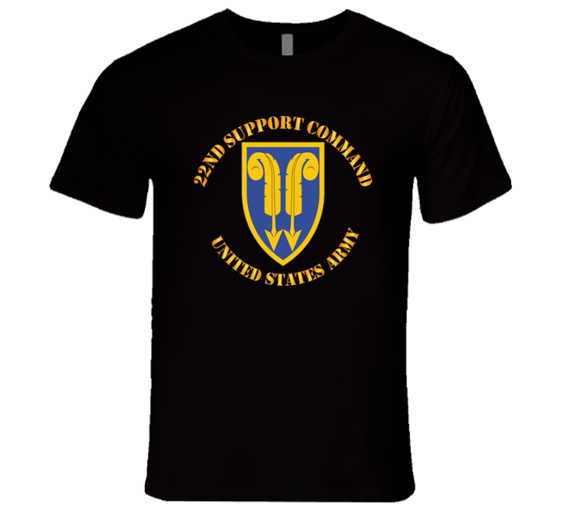 Army - 22nd Support Command - US Army Cir T Shirt
