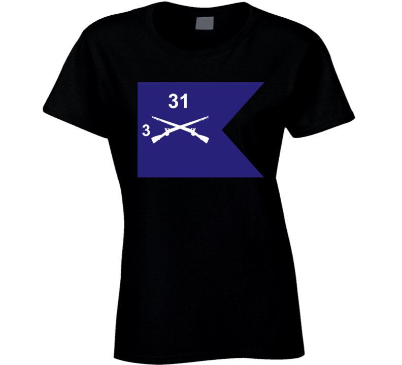 Army - Guidon - 3rd Bn 31st Infantry Ladies