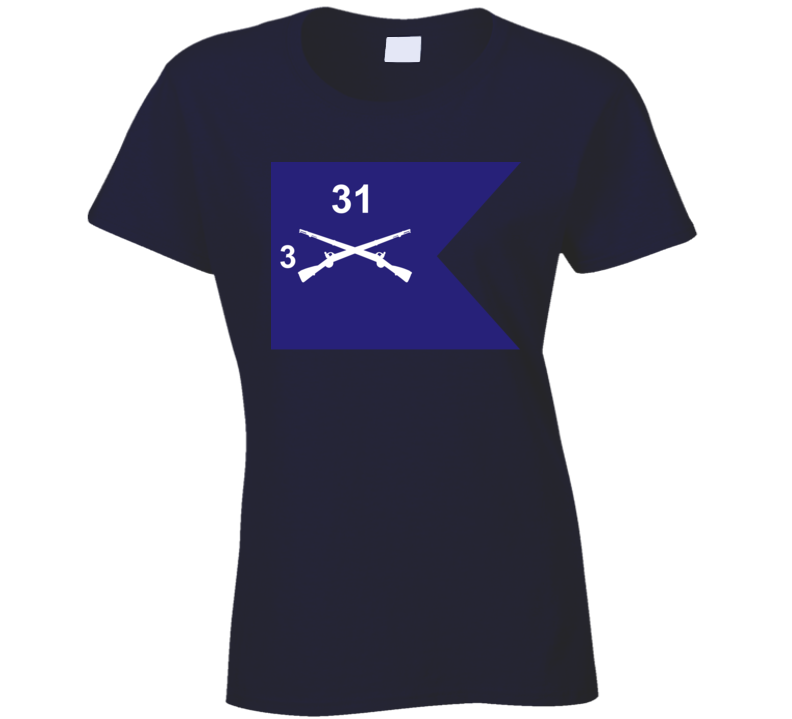 Army - Guidon - 3rd Bn 31st Infantry Ladies