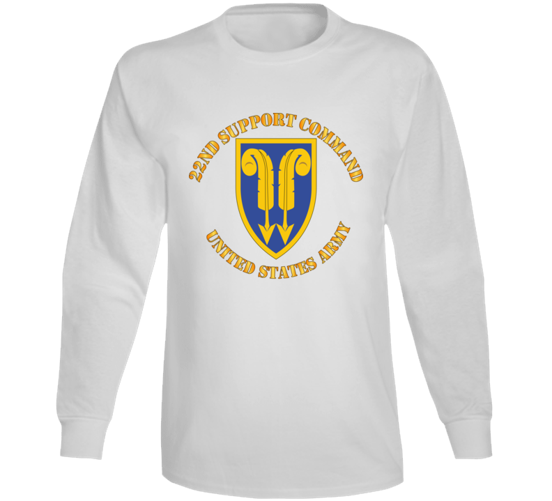 Army - 22nd Support Command - US Army Cir Long Sleeve