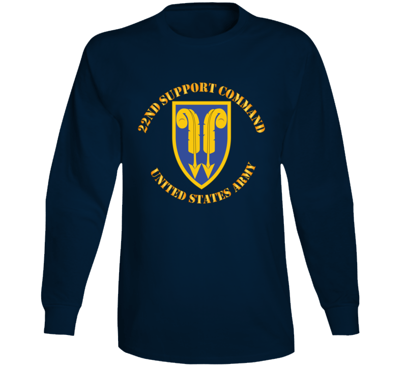 Army - 22nd Support Command - US Army Cir Long Sleeve