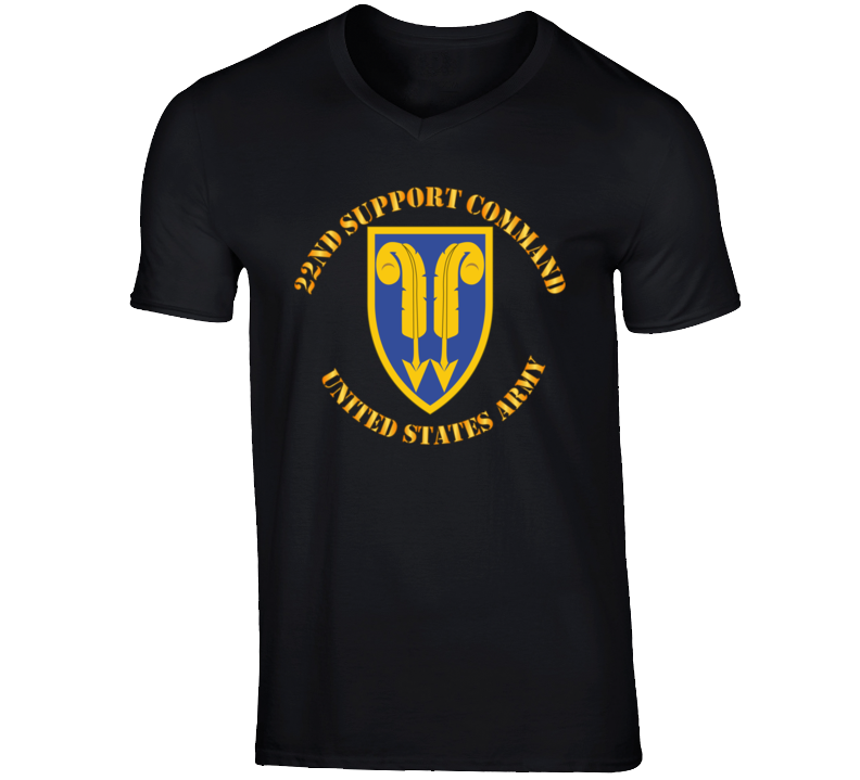 Army - 22nd Support Command - US Army Cir T Shirt