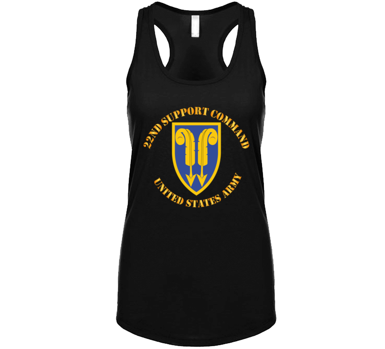 Army - 22nd Support Command - US Army Cir Tanktop