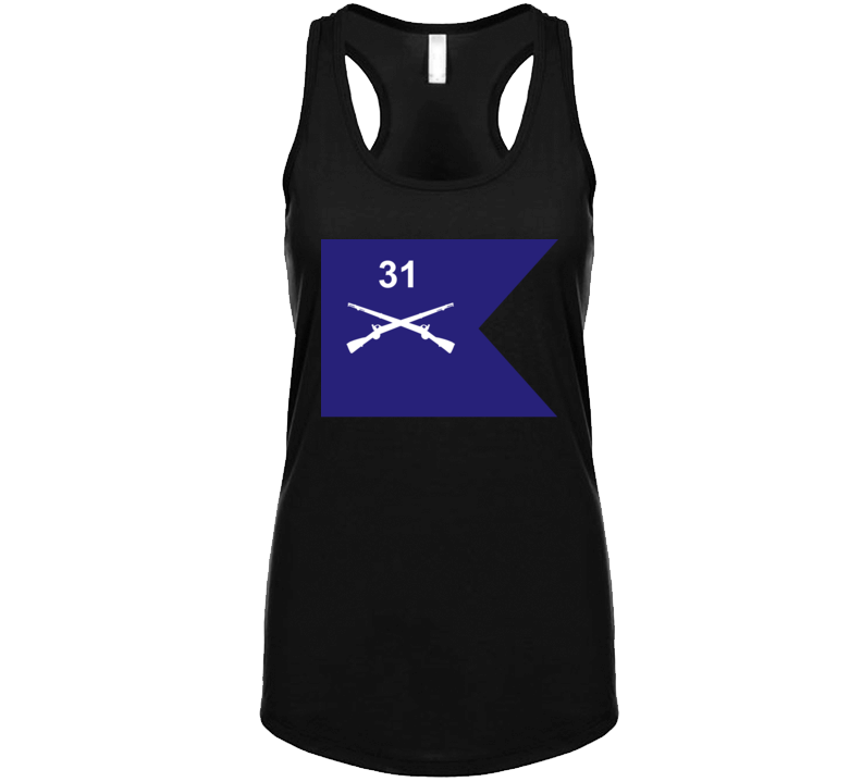 Army - Guidon - 31st Infantry Regiment Ladies Tanktop