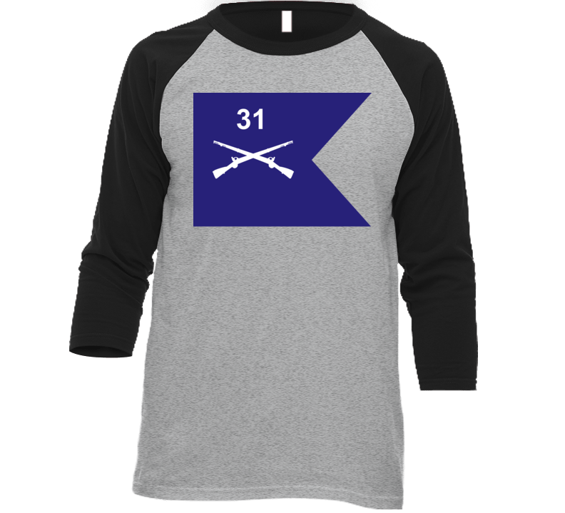 Army - Guidon - 31st Infantry Regiment T Shirt