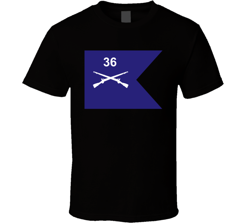 Army - Guidon - 36th Infantry Regiment T Shirt