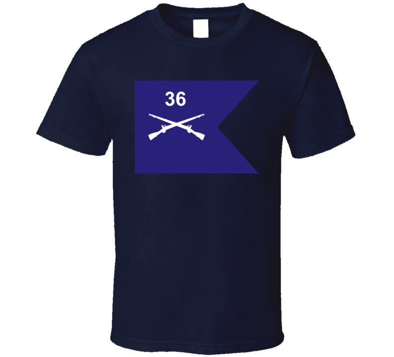 Army - Guidon - 36th Infantry Regiment T Shirt